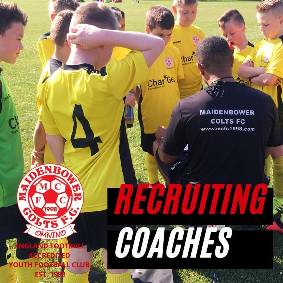 Volunteer Youth Football Coaches – U7 (SY2) & U8 (SY3)